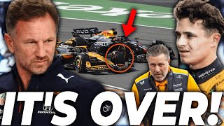 🚨McLaren FURIOUS over Red Bulls NEW ILLEGAL TYRE TRICK ACCUSATIONS After Verstappens HUGE PENALTY [upl. by Siberson820]