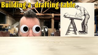 Resurrecting and partly building a drafting table part 1 [upl. by Ymirej449]