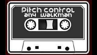 Add Pitch control to any Walkman cassette player easily  DIY [upl. by Bocoj]