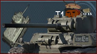 T1E1 90  heavy tank that cant tank hit quotnormalyquot [upl. by Oiramaj]