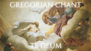 Traditional Gregorian Chant  Te Deum Latin  English [upl. by Oinotnanauj512]