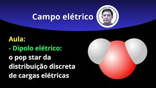 Física 3  Aula 13  Campo elétrico  O que é dipolo elétrico  Momento de dipolo elétrico [upl. by Dorrahs]