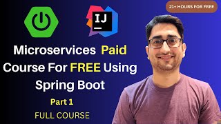 2024 Java Spring Boot Microservices with k8s Docker AWS  Monolithic to Microservices PART 1 [upl. by Yniatirb]