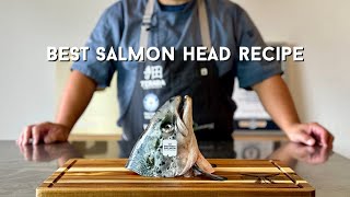 BEST Salmon Head Recipe I Have Ever Made [upl. by Lerred]