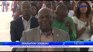 IUO concludes 21st Convocation event with Thanksgiving Service [upl. by Rhodie]