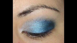 Silver amp Blue Eyeshadow [upl. by Arlyn]