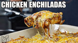 How to Make the Best EVER Chicken Enchiladas [upl. by Deys]