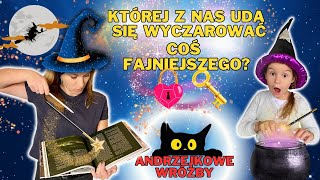 Czarujemy w Andrzejki z magicznego kapelusza🔮🧙‍♀️Przelewamy wosk wróżymy z ręki i herbaty🫖☕️Parodia [upl. by Nidak31]