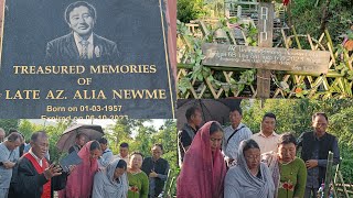 Memorial Stone erection program of Lt Alia Newme former Pastor [upl. by Maryanna322]