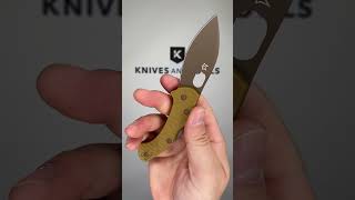 Fox Knives Zero 2 0 Desert Warrior FX 311 CT Coyote FRN Top Shield Coyote Blade pocket knife [upl. by Doty499]