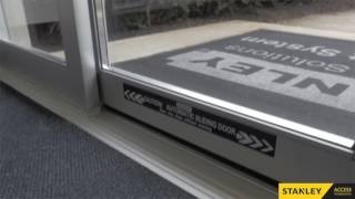 Daily Safety Check STANLEY Automatic Sliding Doors [upl. by Camilo]