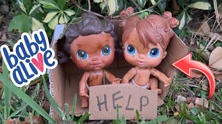 NEW Baby alive crib life dolls adoption story 😨 [upl. by Ruperto983]