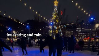 Ice skating and rain  Sweden trip vlog 🇸🇪 [upl. by Loydie619]