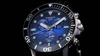 TISSOT  Seastar 1000 Chronograph Quartz T1204171704100 [upl. by Nilyak]