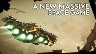 Hyperspace  A Stunning Looking MASSIVE Upcoming Space Game [upl. by Ahsitauq]