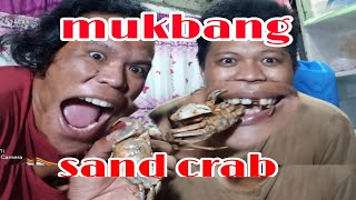 kolokoy mukbangsand crab catch Cook eat [upl. by Zealand113]