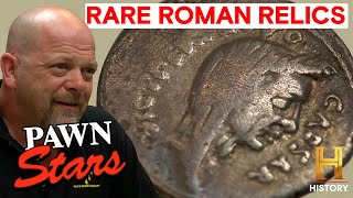 Pawn Stars TOP 7 ANCIENT ROMAN ITEMS OF ALL TIME [upl. by Iveson]