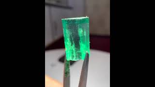 Rare greenish tourmaline gemstone natural [upl. by Gery]