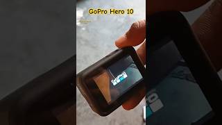 gopro hero 10 action camera first time gopro hero goprohero10 [upl. by Anirod]