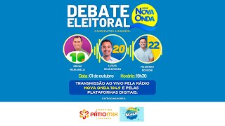 Debate Eleitoral  2024  Linhares  0110 [upl. by Atinek630]