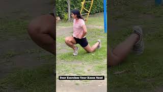 Knee Pain Exercises exercises prachi india 007 dream viral viralshort athlete [upl. by Yeslah]