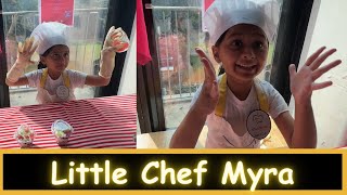 Myras School Exhibition  Little Chef Myra  Part 5  Marathi Vlog 450 [upl. by Nylitak]