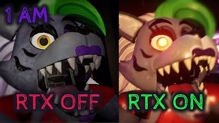 FNAF Security Breach Modded RTX  1AM  2AM [upl. by Irot]