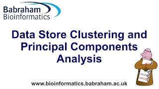 Data Store Clustering and Principal Components Analysis in SeqMonk [upl. by Anyrak206]