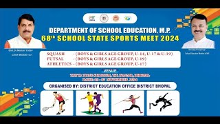 68th SCHOOL STATE SCHOOL SPORTS TOURNAMENT 2024 DAY4 [upl. by Yerffeg]