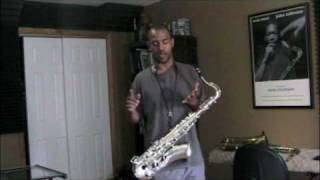 OVERTONES Tenor Sax Lesson with Frank Fontaine [upl. by Buckingham579]