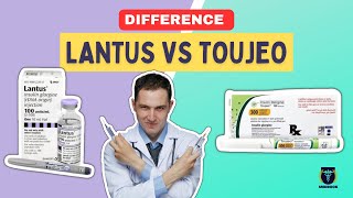 Lantus vs Toujeo What is the difference [upl. by Honorine]