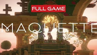 Maquette Full Game  Full gameplay  All puzzles solved  Marquette full game [upl. by Allissa924]