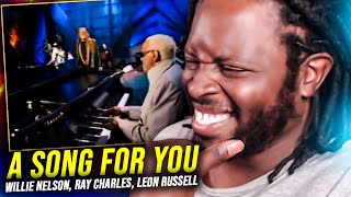 A Song For You  Willie Nelson Ray Charles Leon Russell  REACTION [upl. by Grussing]