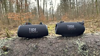 JBL Xtreme 4  vs JBL Xtreme 3 Full Sound Test [upl. by Latsyrd]