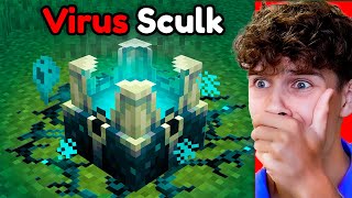 Trollee a Mi Amigo con un Virus de Sculk en Minecraft [upl. by Kelci]