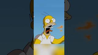 Homer eats the fire kabab 😂  The Simpsons thesimpsons homersimpsons bartsimpson [upl. by Airaet]