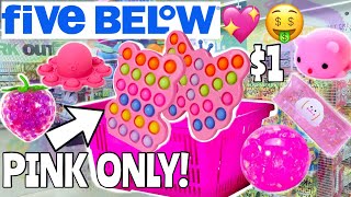 PINK ONLY FIDGET SHOPPING CHALLENGE MUST SEE NO BUDGET 🛍🌸🎀 [upl. by Nyleuqcaj]