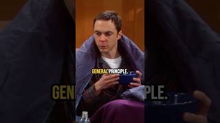 Sheldon  General Principle  The Big Bang Theory S03E15 shorts [upl. by Annayr]