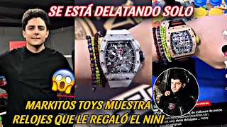 MARKITOS TOYS PRESUME LOS RELOJES DE SU AMIGO NINI  LOS TOYS [upl. by Salina221]