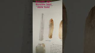 Microliths Mesolithic age tools history upsc geography uppsc [upl. by Ecnedurp331]