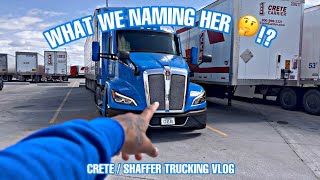 TRUCK ASSIGNMENT  CRETE CARRIER amp SHAFFER TRUCKING  VLOG 🚛🎥 [upl. by Nahsin773]