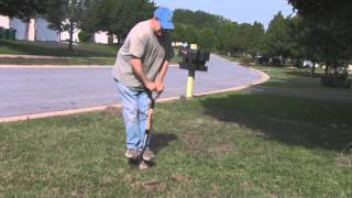 Hand Aerating Your Lawn [upl. by Glen]