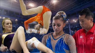 Caídas de gimnasia a mitad de competencia [upl. by Anna209]