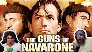 Gen Z and Gen X React to The Guns of Navarone 1961 First Time Watching [upl. by Aihtebat525]