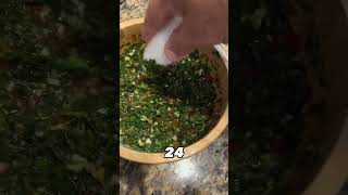 CHIMICHURRI CON SUB  receta de Chimichurri  Como hacer Chimichurri [upl. by Yecats976]