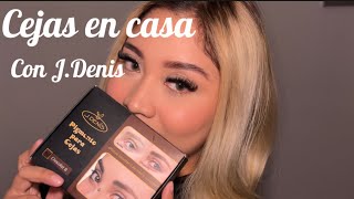 Pigmento de cejas JDenisCejas en casa Tiffany Sparkle🤍 [upl. by Katherine]