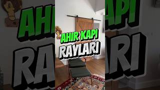 Ahır Kapı RaylarıAhır Kapı Modelleri [upl. by Araj]