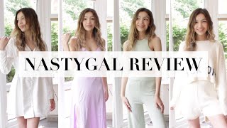 NastyGal Try On Haul amp Review  Summer Clothing amp Loungewear [upl. by Holcman787]