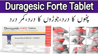 Duragesic Forte Tablet Uses in Urdu Orphenadrine CitrateParacetamol Usesمسلز دردوں کیلئے ٹیبلیٹ [upl. by Ayidan]