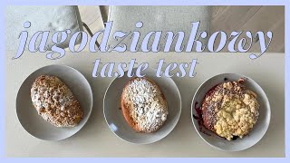 najlepsze jagodzianki w Warszawie  taste test z przyjaciółkami [upl. by Noral696]